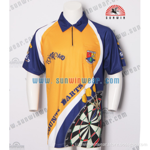 Full Colour Custom Designed Men's Dart Shirts